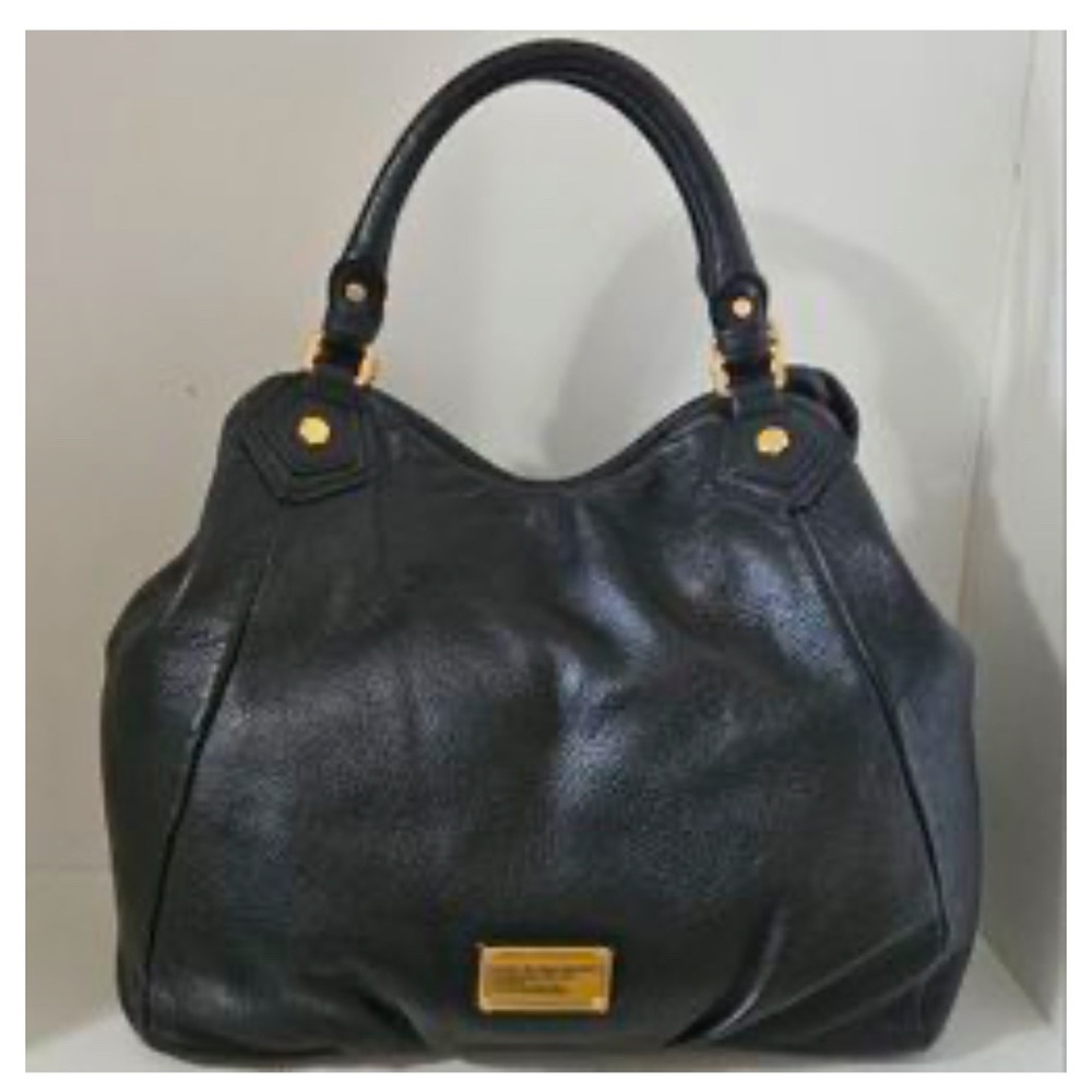 Marc by Marc Jacob's XXL Black Pebbled Leather Tote bag-